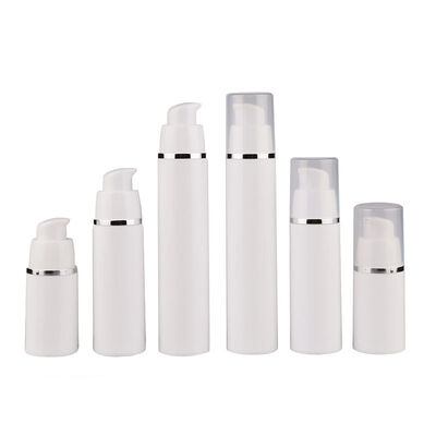 소매 15ml 30ml 50ml 공기 없는 펌프 병 피부 관리를 위해 식품 등급 PP의 OEM ODM 사용자 정의
