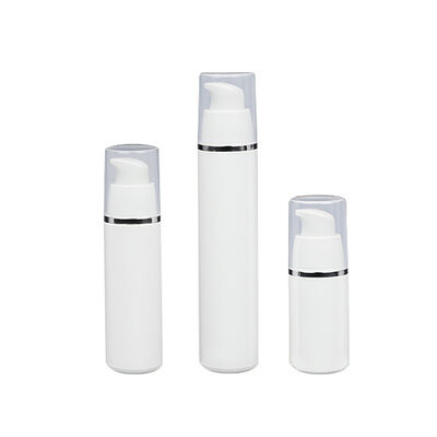 소매 15ml 30ml 50ml 공기 없는 펌프 병 피부 관리를 위해 식품 등급 PP의 OEM ODM 사용자 정의