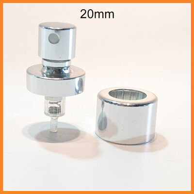 보호 캡이 있는 20mm 고급 금속 향수 펌프