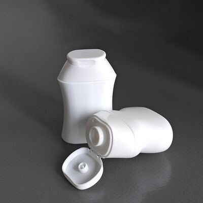 플립 톱 캡 디자인 40ml 60ml HDPE 화장품 병 샴푸 및 피부 관리를 위해 사용자 정의 가능한 모양