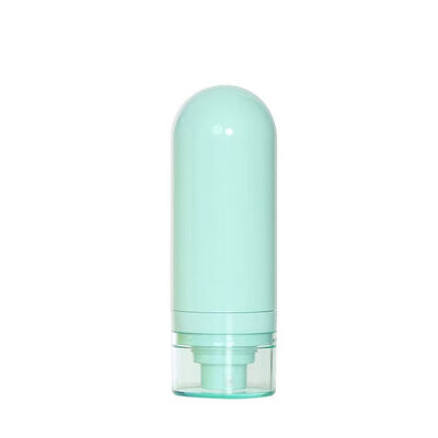 도매 15ML 30ML 50ML 플라스틱 공기 없는 로션 병 진공 펌프와 함께 위아래 병