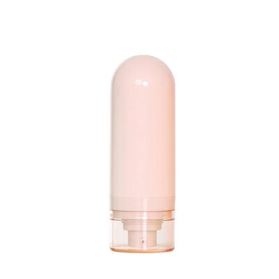 도매 15ML 30ML 50ML 플라스틱 공기 없는 로션 병 진공 펌프와 함께 위아래 병