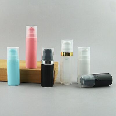 도매 모노 소재 PP 에어리스 펌프 병 5ml 10ml 15ml 재활용 가능한 진공 로션 펌프 (스킨케어용)
