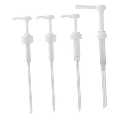 28mm 식품 등급 플라스틱 펌프 분배기 누출 방지 시럽 소스 분배 펌프 750ml 1L 병