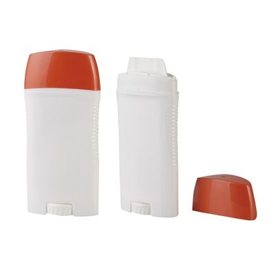 50g 80g 용량 빈 디오더런트 스틱 사용자 지정 색상 및 재충전 가능한 디오더런트 용기에 대한 트위스트-업 메커니즘