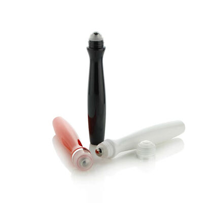 사용자 지정 색상 10ml 15ml 가시화 된 허리 곡선 가공 방지 롤 온 병 피부 관리 에센셜 오일 냉각 액체