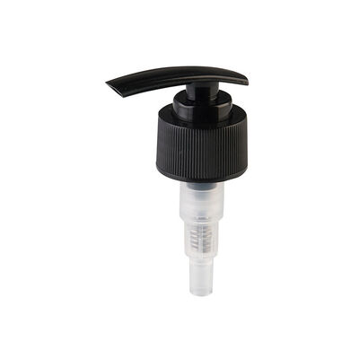 화이트 리브드 로션 펌프 24mm 28mm 플라스틱 로션 펌프 스크류 온 비누 디스펜싱 펌프 병용