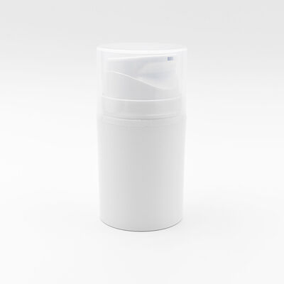 Customized Plastic 50g PP Airless Bottle with Vacuum Lotion Pump for Cosmetic Packaging