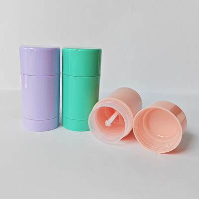 Wholesales 30g 50g 75g &100g Plastic PP Cylinder Deodorant Stick Tube