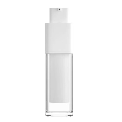 펌프가 있는 30ml 50ml 플라스틱 PP 정사각형 공기 없는 병